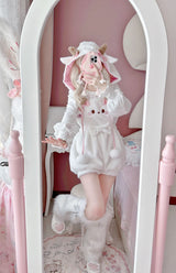 Cute Lolita Bear Suspenders S124