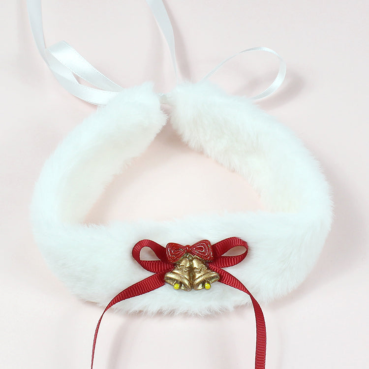 Christmas furry collar H282