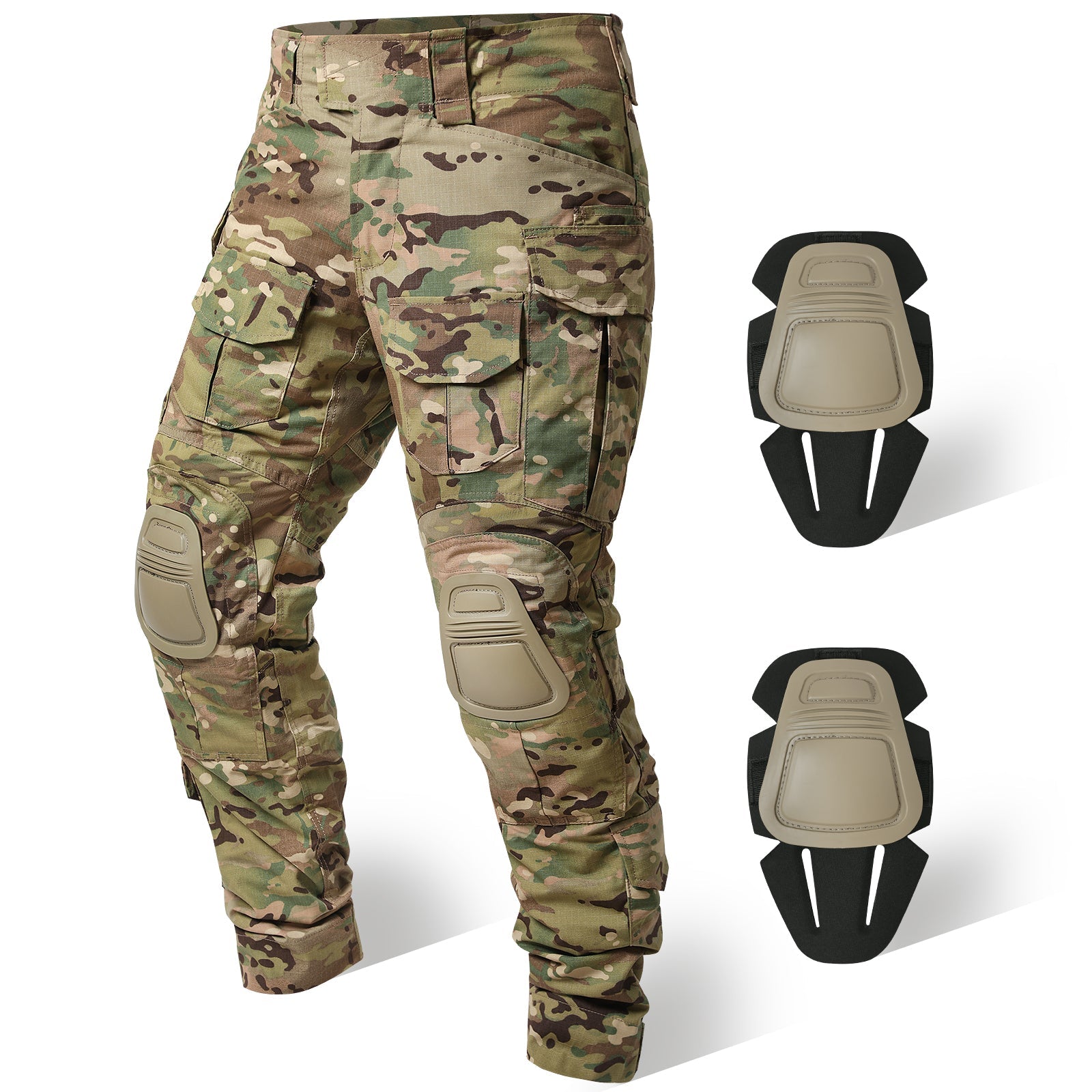 G3 Pro Combat Pants with Knee Pads Rip-Stop Tactical Pants | Drsowl