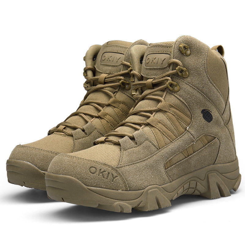 Men's Lightweight High-top Tactical Military Outdoor Boots