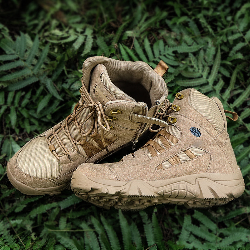 Outdoor Warm Tactical Boots for Men,Slip-Resistant Combat Boots  Men,Breathable Military Boots for Men,Walking Desert Hunting (Color :  Beige, Size : 10) : Amazon.ca: Clothing, Shoes & Accessories