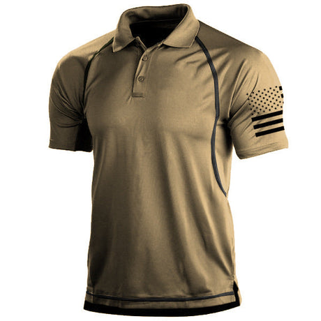 Men's Quick Dry Short Sleeve Outdoor Combat Shirt