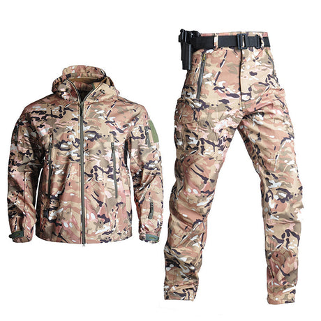 Men's Waterproof Softshell Tactical Uniform Set